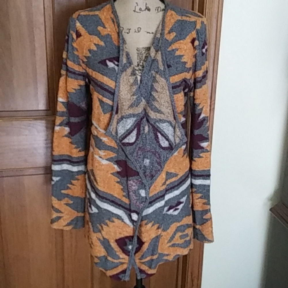 INC cotton blend cardigan